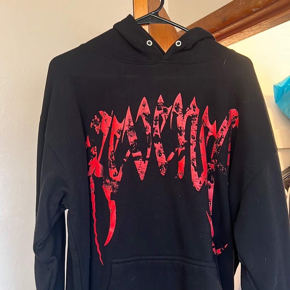 Juice wrld x Revenge hoodie size L worn